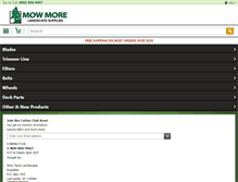 Tablet Screenshot of mowmore.com